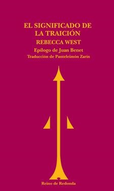 SIGNIFICADO DE LA TRAICION, EL | 9788493688714 | WEST, REBECCA | Llibreria La Gralla | Librería online de Granollers