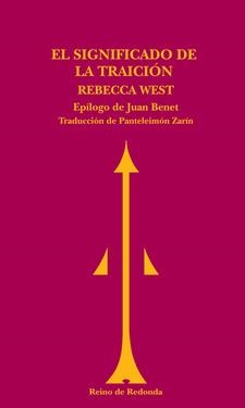 SIGNIFICADO DE LA TRAICION, EL | 9788493688714 | WEST, REBECCA | Llibreria La Gralla | Llibreria online de Granollers