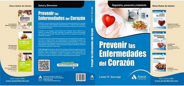 PREVENIR LAS ENFERMEDADES DEL CORAZÓN | 9788497354004 | SAUVAGE, LESTER R. | Llibreria La Gralla | Librería online de Granollers