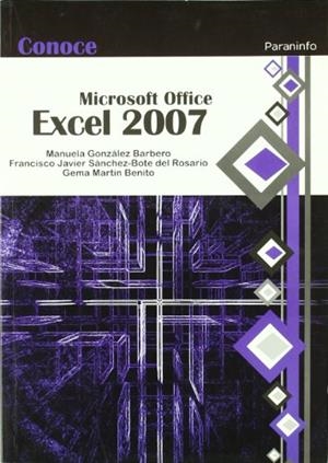 CONOCE MICROSOFT OFFICE EXCEL 2007 | 9788428331937 | Llibreria La Gralla | Librería online de Granollers
