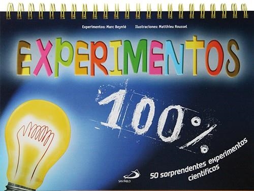 100% EXPERIMENTOS | 9788428535106 | Llibreria La Gralla | Librería online de Granollers