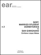 SERT. MARRIED STUDENT DORMITORIES (EAR, 2) | 9788484241270 | LOPEZ MATAS, EMILIANO | Llibreria La Gralla | Librería online de Granollers