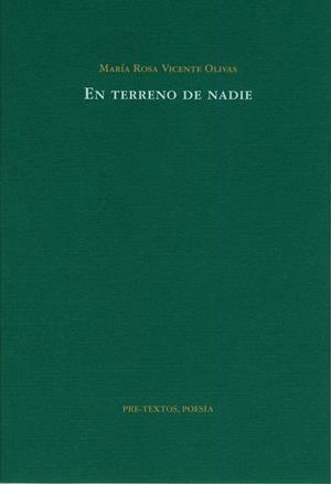 EN TERRENO DE NADIE | 9788481919462 | VICENTE OLIVAS, MARIA ROSA | Llibreria La Gralla | Librería online de Granollers