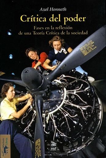 CRITICA DEL PODER. FASES EN LA REFLEXION DE UNA TEORIA CRITICA DE LA SOCIEDAD | 9788477747789 | HONNETH, AXEL | Llibreria La Gralla | Librería online de Granollers