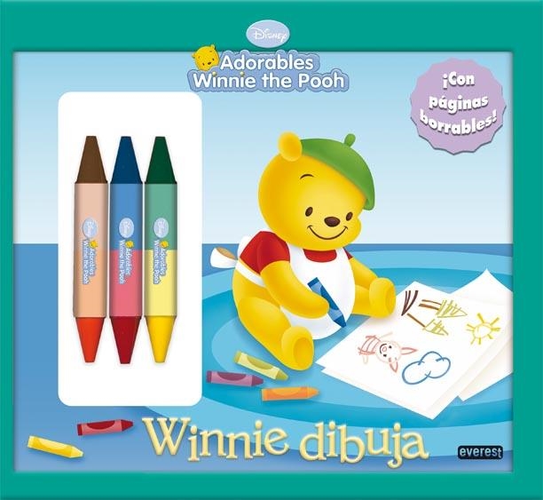 WINNIE DIBUJA (ADORABLES WINNIW THE POOH) | 9788444162409 | WALT DISNEY COMPANY | Llibreria La Gralla | Librería online de Granollers