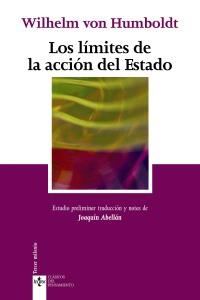 LÍMITES DE LA ACCIÓN DEL ESTADO (CLASICOS DEL PENSAMIENTO,75) | 9788430948567 | VON HUMBOLDT, ALEXANDER | Llibreria La Gralla | Librería online de Granollers