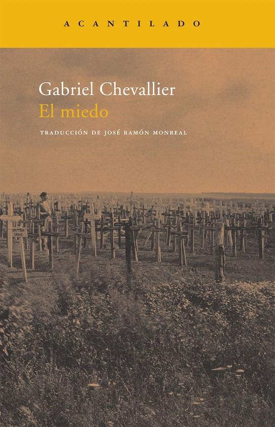 MIEDO, EL | 9788492649020 | CHEVALLIER, GABRIEL | Llibreria La Gralla | Librería online de Granollers