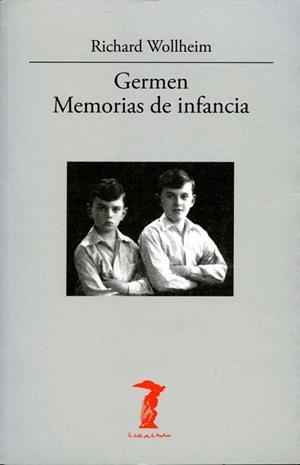 GERMEN. MEMORIAS DE INFANCIA | 9788477746904 | WOLLHEIM, RICHARD | Llibreria La Gralla | Librería online de Granollers