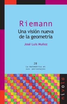 RIEMANN (MATEMATICAS EN SUS PERSONAJES,28) | 9788492493418 | MUÑOZ, JOSE LUIS | Llibreria La Gralla | Llibreria online de Granollers