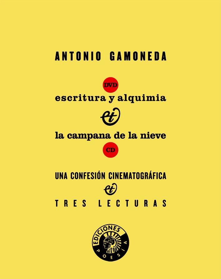 ESCRITURA Y ALQUIMIA / LA CAMPANA DE LA NIEVE (LIBRO+CD+DVD) | 9788487619496 | GAMONEDA, ANTONIO | Llibreria La Gralla | Librería online de Granollers