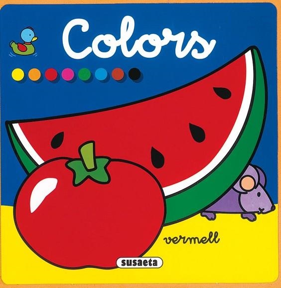 COLORS. VERMELL | 9788430571338 | SUSAETA, EQUIPO | Llibreria La Gralla | Librería online de Granollers