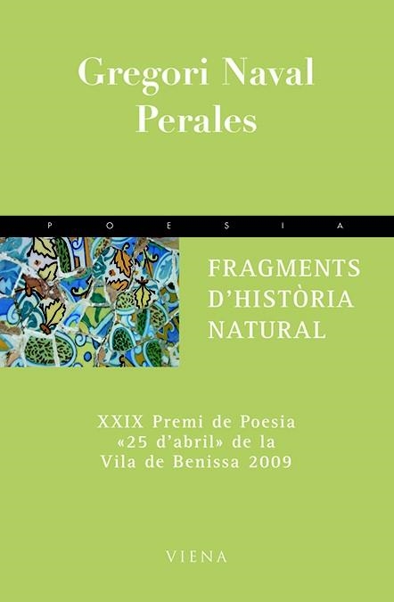 FRAGMENTS D'HISTORIA NATURAL | 9788483305591 | NAVAL PERALES, GREGORI | Llibreria La Gralla | Librería online de Granollers