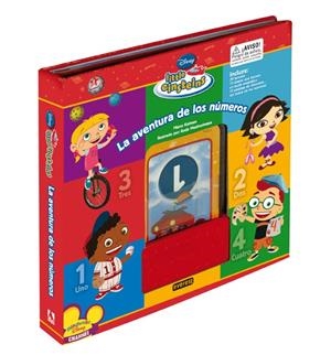 AVENTURA DE LOS NÚMEROS, LA. LITTLE EINSTEINS | 9788444144368 | WALT DISNEY COMPANY | Llibreria La Gralla | Librería online de Granollers