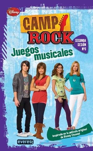JUEGOS MUSICALES. CAMP ROCK | 9788444163666 | JULIE BROWN/KARIN GIST/PAUL BROWN/REGINA HICKS | Llibreria La Gralla | Librería online de Granollers