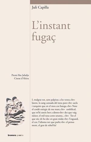 INSTANT FUGAÇ, L' | 9788498244342 | CAPILLA, JULI | Llibreria La Gralla | Librería online de Granollers