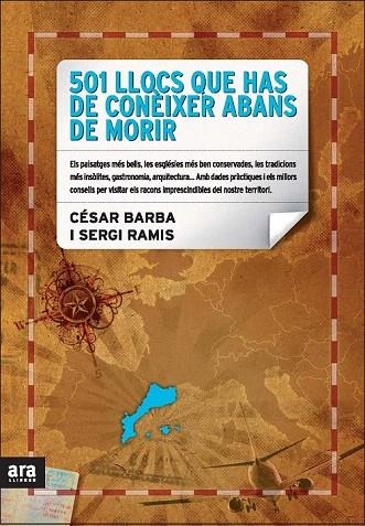 501 LLOCS QUE HAS DE CONEIXER ABANS DE MORIR | 9788492552054 | BARBA, CESAR / RAMIS, SERGI | Llibreria La Gralla | Llibreria online de Granollers