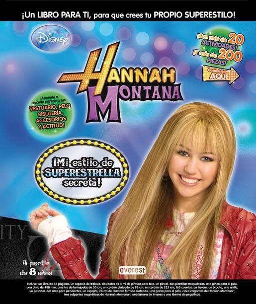 HANNAH MONTANA. MI ESTILO DE SUPERESTRELLA SECRETA | 9788444163635 | WALT DISNEY COMPANY | Llibreria La Gralla | Librería online de Granollers