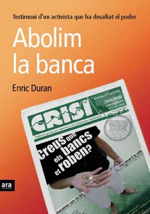 ABOLIM LA BANCA | 9788492552627 | DURAN, ENRIC | Llibreria La Gralla | Librería online de Granollers