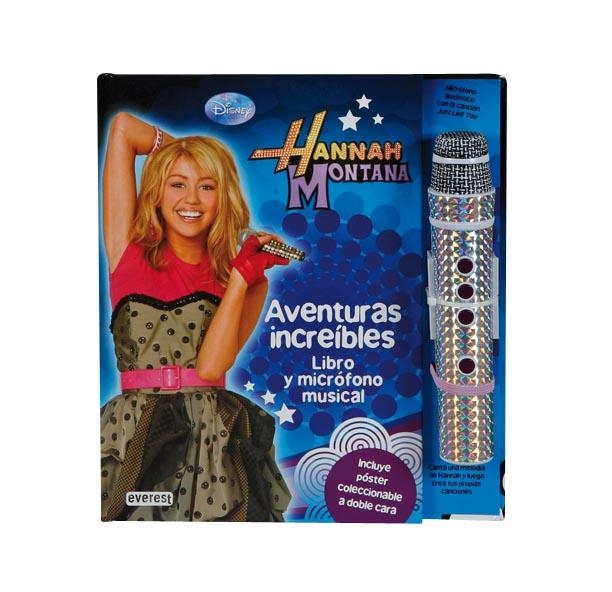 HANNAH MONTANA AVENTURAS INCREIBLES LIBRO Y MICROFONO MUSICAL | 9788444162911 | AA.VV. | Llibreria La Gralla | Librería online de Granollers