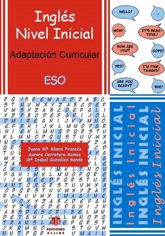 INGLES NIVEL INICIAL. ADAPTACION CURRICULAR ESO | 9788497006101 | SAENZ/CARRETERO/GONZALEZ | Llibreria La Gralla | Llibreria online de Granollers