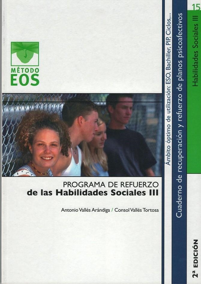 PROGRAMA DE REFUERZO DE LASHABILIDADES SOCIALES III  | 9788497270779 | VALLÉS, ANTONIO / VALLÉS, CONSOL | Llibreria La Gralla | Llibreria online de Granollers