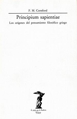 PRINCIPIUM SAPIENTIAE | 9788477740186 | CORNFORD | Llibreria La Gralla | Llibreria online de Granollers