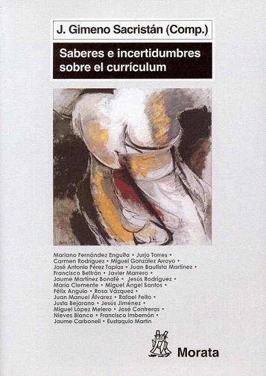 SABERES E INCERTIDUMBRES SOBRE CURRÍCULUM | 9788471126184 | GIMENO SACRISTÁN, JOSÉ (COMP) | Llibreria La Gralla | Librería online de Granollers