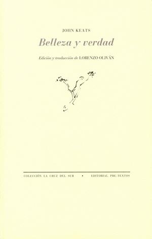 BELLEZA Y VERDAD (LA CRUZ DEL SUR) | 9788492913046 | KEATS, JOHN | Llibreria La Gralla | Librería online de Granollers