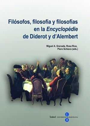 FILOSOFOS FILOSOFIA Y FILOSOFIAS EN LA ENCYCLOPEDIE DE DIDEROT Y D'ALEMBERT | 9788447533985 | A.A.V.V. | Llibreria La Gralla | Llibreria online de Granollers