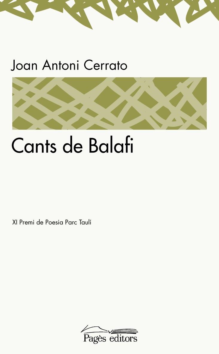 CANTS DE BALAFI (BIBLIOTECA DE LA SUDA,114) | 9788497797511 | CERRATO, JOAN ANTONI | Llibreria La Gralla | Llibreria online de Granollers