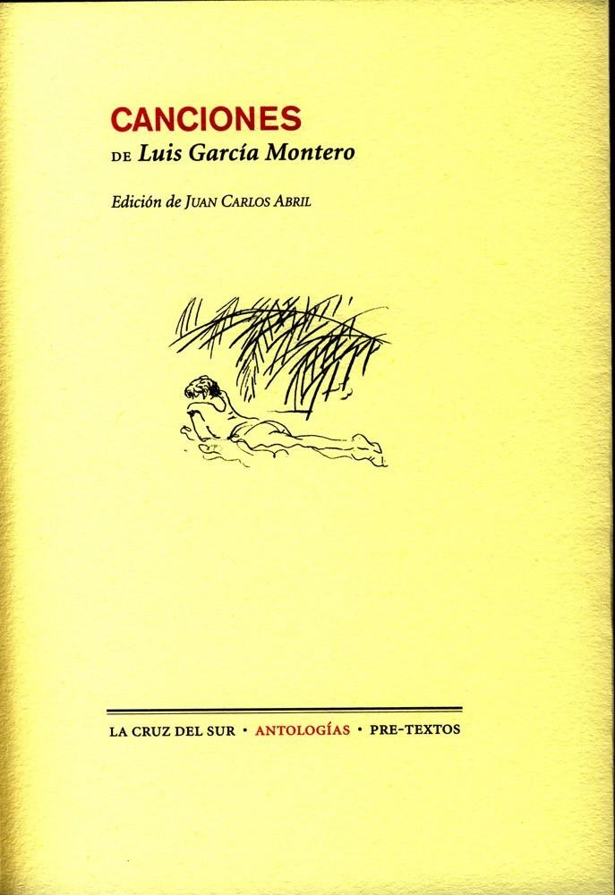 CANCIONES | 9788481919912 | GARCIA MONTERO, LUIS | Llibreria La Gralla | Librería online de Granollers