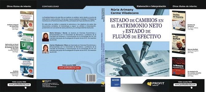 ESTADO DE CAMBIOS EN EL PATRIMONIO NETO Y ESTADO DE FLUJO DE EFECTIVO | 9788492956005 | ARIMANY, NÚRIA / VILADECANS, CARME | Llibreria La Gralla | Librería online de Granollers