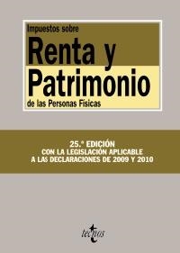 IMPUESTOS SOBRE RENTA Y PATRIMONIO DE LAS PERSONAS FISICAS (25ª ED) | 9788430950652 | Llibreria La Gralla | Librería online de Granollers