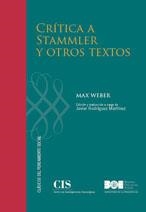 CRÍTICA A STAMMLER Y OTROS TEXTOS | 9788434018969 | WEBER, MAX | Llibreria La Gralla | Librería online de Granollers