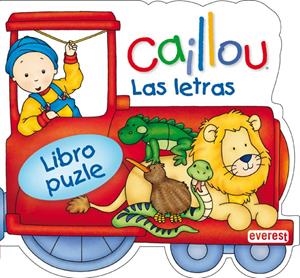 CAILLOU. LAS LETRAS. LIBRO PUZZLE | 9788444166179 | CHOUETTE PUBLISHING | Llibreria La Gralla | Librería online de Granollers
