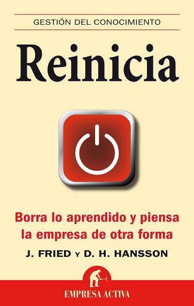 REINICIA | 9788492452583 | FRIED, JASON | Llibreria La Gralla | Llibreria online de Granollers