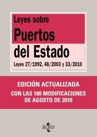 LEYES SOBRE PUERTOS DEL ESTADO | 9788430951987 | Llibreria La Gralla | Librería online de Granollers