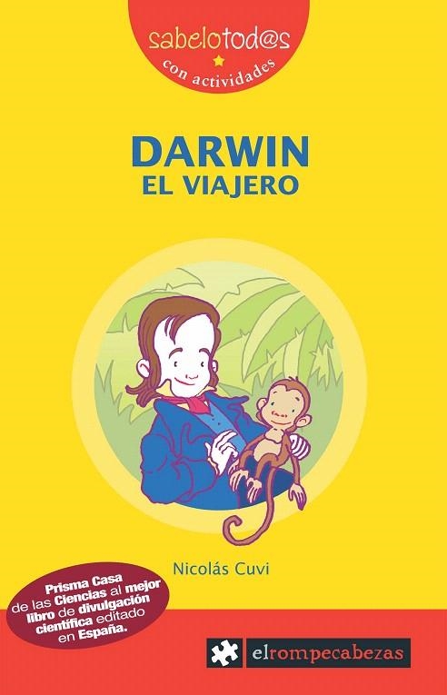 DARWIN EL VIAJERO (SABELOTODAS) | 9788415016069 | CUVI, NICOLÁS | Llibreria La Gralla | Librería online de Granollers