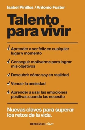 TALENTO PARA VIVIR | 9788499081809 | PINILLOS,ISABEL | Llibreria La Gralla | Llibreria online de Granollers