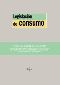LEGISLACIÓN DE CONSUMO (3ª EDICIÓN) | 9788430950621 | Llibreria La Gralla | Librería online de Granollers