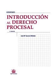 INTRODUCCIÓN AL DERECHO PROCESAL (5ª ED) | 9788498768725 | ASENCIO MELLADO, JOSÉ MARÍA | Llibreria La Gralla | Librería online de Granollers