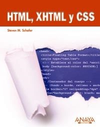 HTML, XHTML Y CSS | 9788441527676 | SCHAFER, STEVEN M. | Llibreria La Gralla | Llibreria online de Granollers