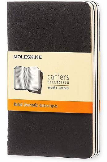 LLIBRETA MOLESKINE CAHIER POCKET SET OF 3 RULED JOURNALS | 9788883704895 | Llibreria La Gralla | Librería online de Granollers