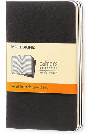 LLIBRETA MOLESKINE CAHIER POCKET SET OF 3 RULED JOURNALS | 9788883704895 | Llibreria La Gralla | Llibreria online de Granollers
