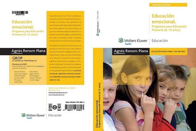 EDUCACION EMOCIONAL. PROGRAMA PARA EDUCACION  PRIMARIA ( 6-12 AÑOS) 2ª EDIC. | 9788471978813 | RENOM I PLANA, AGNES | Llibreria La Gralla | Librería online de Granollers