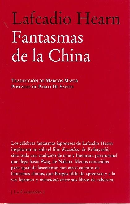 FANTASMA DE LA CHINA, EL  | 9788483930786 | HEARN, LAFCADIO | Llibreria La Gralla | Librería online de Granollers