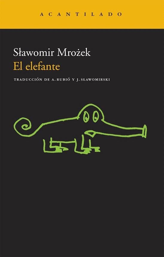 ELEFANTE, EL (NARRATIVA, 175) | 9788492649556 | MROZEK, SLAWOMIR | Llibreria La Gralla | Librería online de Granollers