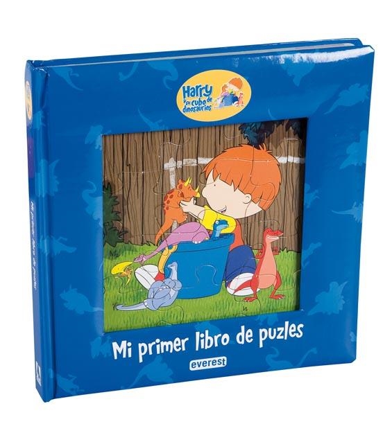 HARRY Y SU CUBO DE DINOSAURIOS MI PRIMER LIBRO DE PUZLES | 9788444166155 | ESTHER SARFATTI | Llibreria La Gralla | Librería online de Granollers