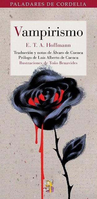 VAMPIRISMO (PALADARES DE CORDELIA) | 9788493796365 | HOFFMANN, E.T.A. | Llibreria La Gralla | Librería online de Granollers