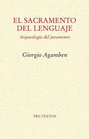 SACRAMENTO DEL LENGUAJE, EL | 9788415297246 | AGAMBEN, GIORGIO | Llibreria La Gralla | Llibreria online de Granollers